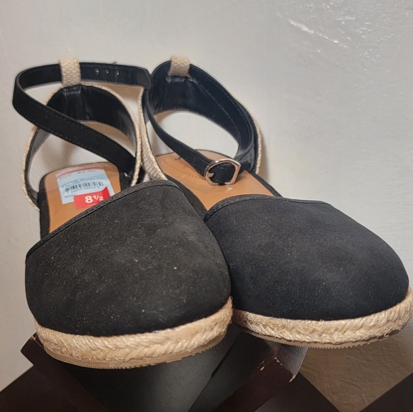 NWT ♡ Style & Co. Mailena Wedge Espadrille Sandals ♡ ankle strap with buckle ♡ - Picture 6 of 9